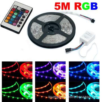 2012 New Year Promotion 5meters RGB led strip lighting kit